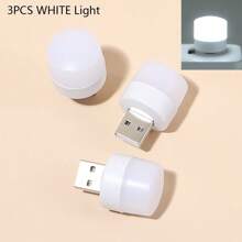2/3/5 Stücke tragbare USB betriebene mini Glühbirne Nachtlicht, Schlafzimmer Nutzung kleine Nachtbeleuchtung, Babyzimmer Nachtlicht, geeignet für Camping Nachtlicht, Kinderzimmer Nachttischbeleuchtung und Nachtlese Licht
