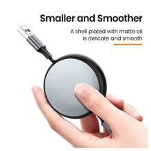 1条三合一快速充电伸缩数据线，兼容 17 Pro Max/17 Pro/17/Air/16/15/14/13/12/11/XS/XR/8/7/6、S25/S24/S23/S22/S21/S20 Ultra Plus系列 - 彩色 - 查看 4