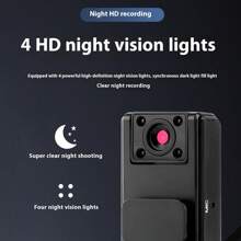 1080P Chest-Mounted Convenient Camcorder, Hands-Free Video Recording Stabilizer, Law Enforcement Body Camera, Sports Camera With TF Card