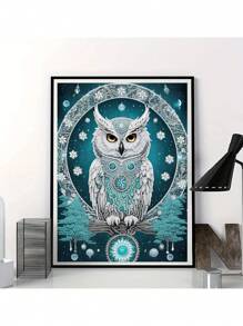 1pc Diamond Painting Kit, DIY 5D Special Shape Crystal Diamond Partial Diamond Embroidery Mosaic Handcraft, Inspiring Creativity For Home Wall Decor Art, Frameless