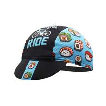 Cycling Cap Graffiti Cat Sushi Cycling Sweat Absorption Ventilation Outdoor Sport Ride Hat - Personality - View 9