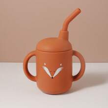 120ml 婴儿硅胶饮水杯，幼儿防掉吸管训练杯 - 彩色 - 查看 12