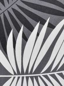 1pc Soft Elastic Print Sofa Cover, Slipcover For Single, Loveseat, 3-Seater, 4-Seater Sofa, Made Of Milk Silk, Non-Slip, Suitable For All Seasons - Dark Grey - View 10