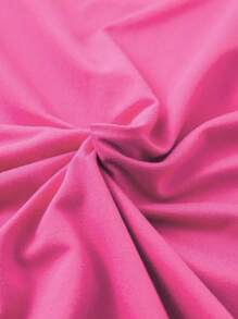 Custom Women's T-Shirts - Add Your Text (, Front And Back Printing, Design Your Own Personalized Printed T-Shirt As A Gift For Girlfriend, Couple Date Shirts, Etc., For Anniversary Unique Guy Costumes, Capsule Wardrobe, Men Basic/Street Style Ideal Gifts For Him Boyfriend, Family, Friends For Birthdays, For Vacation/Holiday, For School/Competition, For Sports/Climbing - Hot Pink - View 3