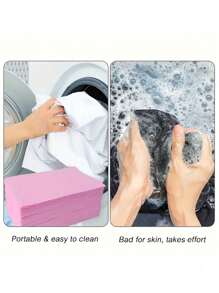 Laundry Tablets, Anti-Cross-Dyeing Washing Machine Color Absorption Tablets, Clothes Concentrated Cleaning Tablets, Mixed Washing Clothes Do Not Stain, Suitable For Commercial/Laundry Rooms, Home Dormitories, Travel Camping