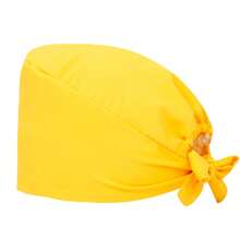 1pc Solid Color Polyester Protective Cap, Adjustable For Men & Women, Suitable For Beauticians, Dental Nurses, All Seasons - Multicolor - View 11