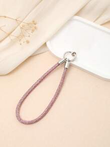 New High-End Rhinestone Chain Mobile Phone Pendant, Light Luxury Rhinestone Inlaid Chain Phone Case, Keychain, Hanging Accessories Gifts For Mother, Family, Friends, Birthday, Holiday Phone Charm, Phone Chain