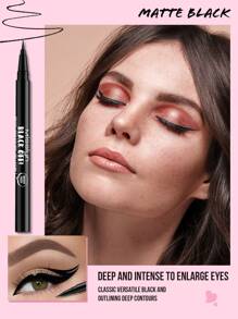 MISSLYN-Eyes 美容组合套装，EYE-Mazing 眼影套装，3 色眼影，带镜子和刷子，哑光、闪光和细闪眼影，BLACK OFF！持久精准液体眼线液，眼线液眼线液，易用液体笔无跳跃眼线液，缎面效果，浓密睫毛膏，浓密睫毛膏，速干，持久，戏剧性浓密