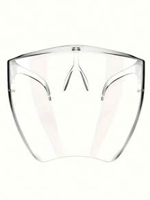 1 件式护目镜面罩，防风、防雾、防尘透明面罩，可重复使用防溅罩，适合户外骑行、修甲工作和日常使用 - 彩色 - 查看 12