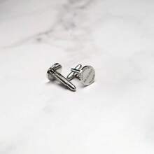 Custom Text Personalized Dad's Cufflinks,Custom Cufflinks For Daddy,Fathers Day Gifts,Best Man Gifts,Personalized Gifts For Dad,Birthday Gifts,Men Gifts