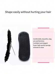 Set de 10 piezas (color aleatorio) Clips de cabello invisibles, elevador de volumen de cabello de plástico sin costuras para la parte superior de la cabeza, accesorios de diseño de cabello adecuados para mujeres, herramientas de peinado Accesorios de belleza para el hogar - Multicolor - Ver 4