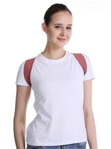 1pc, Outdoor Sports And Fitness Shoulder Strap, Open Shoulder Straight Back Lightweight Invisible Shoulder Strap For Both Men And Women, Sports Shoulder Protection With High Elasticity, New For Spring And Summer 2025(Suitable For 80-120 Pounds) Gym Accessories