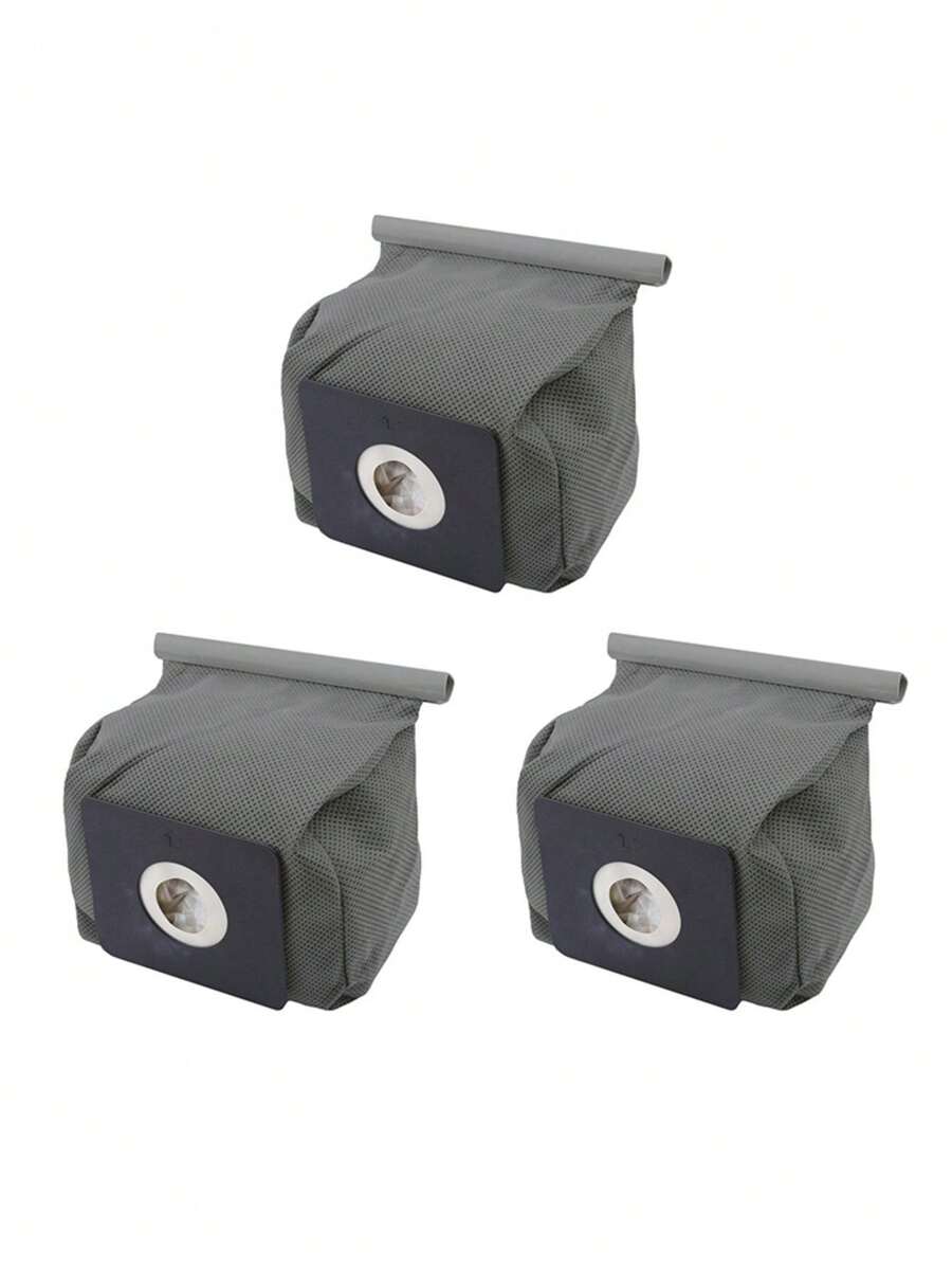 3pcs/1Pc Vacuum Cleaner Dust Bag, Vacuum Cleaner Replacement Garbage Bag, Gray Vacuum Cleaner Dust Bag Replacement