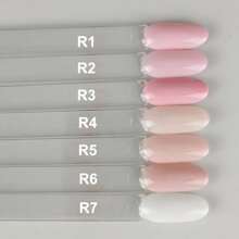 KODI JYJ 12ml 天然橡胶底油指甲油，半永久 UV LED 裸色底油指甲油，果冻色底油指甲油，混合凝胶 - 彩色 - 查看 7