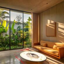 [Customizable Pattern: Blue Grid Cat, Brown Puppy, White Puppy] Crystal Velvet Doormat/Carpet For Home Decoration Home Bathroom Decor - White Puppy - View 8