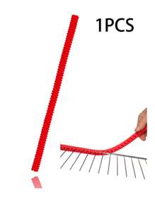 2pcs/Set Silicone Oven Rack Guard, Heat Resistant Oven Rack Edge Protector, 14 Inch Oven Rack Cover, Anti-Scald (2pcs, Red) - Red - View 15