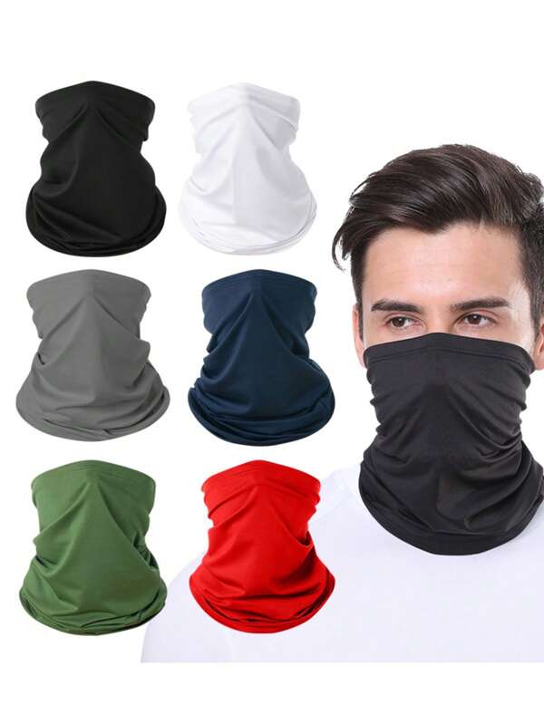1 pièce Tour de cou anti-UV d'été pour l'extérieur, bandeau multifonctionnel séchage rapide, masque de protection respirant pour le cyclisme et les sports