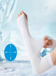 10 Pairs. Ice Sleeve Sleeve For Women And Men Summer Outdoor Riding And Driving Hand Sleeve Arm Protector Ice Ice Silk Sun Protection Sleeve For Women. - Multicolor - View 4