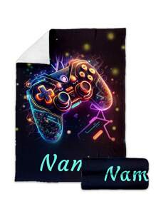 1 Stück personalisierte Namensdecke für das Bett, Mehrzweck-Wohnzimmer-Sofa, Outdoor-Strand, Camping, Haustier, personalisierte Familie/Haustier/Paar-Text bedruckte Bettwäsche-Decke, personalisierte Weihnachtsgeschenke, Familiengeschenke, Geburtstagsgeschenke, Geschenke für Freunde, Geschenke für sie, Geschenke für Sohn/Tochter, personalisierte Wandteppiche