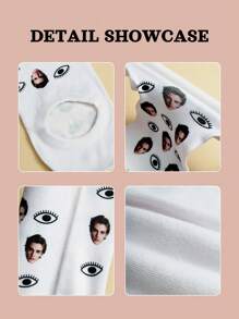 1 para spersonalizowanych krótkich skarpetek, spersonalizowane skarpetki niewidoczne, letnie niewidoczne krótkie skarpetki, modne oddychające skarpetki niewidoczne, prezent rocznicowy, prezent walentynkowy, prezent urodzinowy, prezent ślubny, prezent na dzień matki, prezent dla najlepszego przyjaciela, prezent dla mamy, prezent dla dziewczyny, prezent dla niej