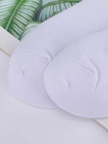 1/5/10/30 Pairs Men's Solid Color Simple Sports Style Ankle Socks