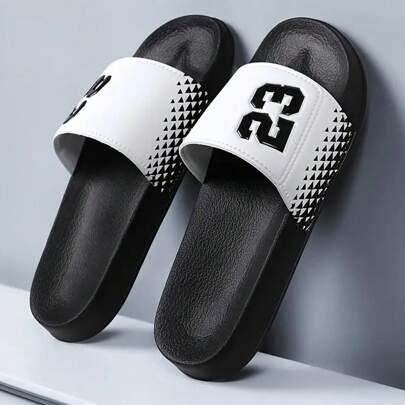 男士运动拖鞋，厚EVA鞋底，轻便休闲室内/室外拖鞋，夏季户外、沙滩休闲人字拖