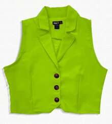 CHALECO BLAZER Y PANTALONES - Verde Lima - Ver 3