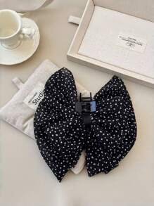 1 قطعة مشبك شعر كلاو ذو نقاط بولكا أنيق وعتيق، إكسسوار شعر متعدد الاستخدامات للذيل والكعكة، مناسب للأعياد والحفلات والإطلالات اليومية، إكسسوارات شعر بوهيمية، إكسسوارات خريفية، مشابك شعر للشتاء والإطلالات الصيفية للمرأة