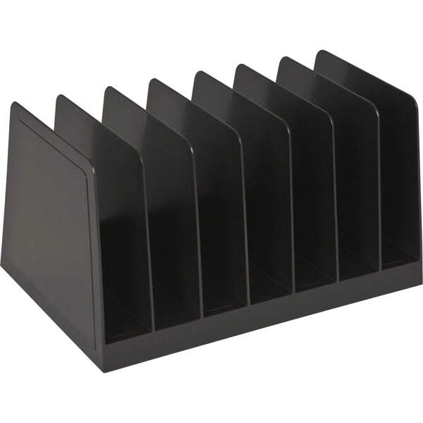 Manaloom Desktop File Organizer, Mail Organizer, 7 Compartments Office File Sorter For Easy Access To Files, Invoices, Letters And More - 4.5" X 8.8" X 5.5"