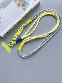 Minimalistische Acryl-Handyschlaufe, universelle Outdoor-Handyhülle-Schlaufe, diagonale Schulter-Kartenhalter-Umhängeschlaufe, Anti-Verlust-Handgelenkschlaufe - Verschiedenfarbig - Übersicht 8