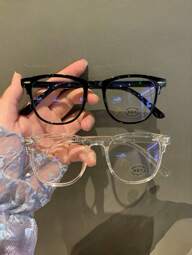 2pcs Glasses, Computer ReadingGamingTVPhones Glasses For Women Men, Anti Eyestrain