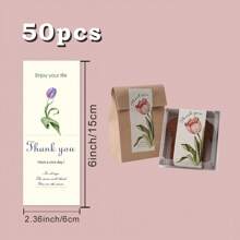 50 件感谢您购买飞机盒密封贴纸、装饰贴纸、鲜花包装贴纸礼物生日毕业房间装饰家居装饰墙壁装饰浴室装饰卧室装饰房间装饰用品客厅装饰房屋装饰家居装饰客厅墙纸个性化贴纸 - 彩色 - 查看 7