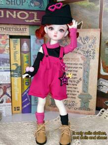 1pc Retro Style Doll Clothes, Suitable For 6-Inch BJD/30cm Dolls. Unique Designs Including Sporty, Academic Styles, A Dream Outfit Collection For Doll Lovers, Adorable For Girls. (This Series Of Doll Clothes Are Suitable For 30cm Dolls, Due To Different Doll Shapes, The Tightness And Length May Vary Slightly. The Handmade Miniature Garments May Have Minor Handcraft Flaws, Which Do Not Affect The Overall Effect. Buyers With Concerns May Want To Consider Carefully)