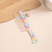 1pc Large Wide-Toothed Hair Comb, Classic Design Essential For Home, Travel & Styling, Suitable For Wet & Dry Hair, Perfect Gift For Friends & Family