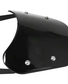 For  Kawasaki Suzuki Cafe Racer For Harley  Universal Black Windshield Wind Deflector Windshield Fairing - Blue - View 3