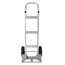 Futchoy Aluminum Alloy Hand Truck Cart Heavy Duty Dolly W/ Rubber Wheels 500lbs