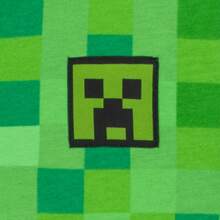Minecraft Hoodie | Green Creeper Boys' Zip Up Hoodie | Kids' Hoodies - Green - View 4