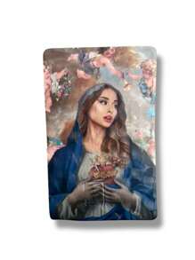 1 Sticker Adhesivo Ariana Patrona Tarjeta crédito debito transporte