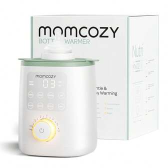 Momcozy Momcozy Nutri Bottle Warmer, 9-In-1 Baby Bottle Warmer With Night Light, Precise Temperature Setting To Preserve All Nutrients In Breast Milk, Bottle Warmer For All Breast Milk Or Infant Formula Bottles