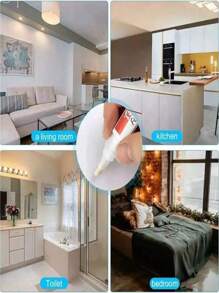 Set de 2 bolígrafos impermeables para baldosas y lechada - de secado rápido y resistente a la decoloración para modificar el color de baños, suelos y paredes de cocinas - a prueba de moho, con opciones de multicolor, de vuelta al colegio - Multicolor - Ver 4