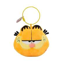 GARFIELD 6 estilos de llavero de peluche lindo de  juguete de peluche suave de gato Odie, muñeco de felpa de dibujos animados, llavero colgante, regalo de cumpleaños - Multicolor - Ver 4