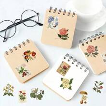 50 stuks Retro Planten Stickers Pakket | Western Stickers, Hoge Kwaliteit Stickers Voor Scrapbook, Graffiti Sticker, Dagboek, Laptop, Bumper, Skateboard, Waterflessen, Computer, Cartoon, Bouwhelm, Autostickers, Stickers Kunnen Veel Plezier In Je Leven Brengen, Het Perfecte Cadeau Voor Volwassenen