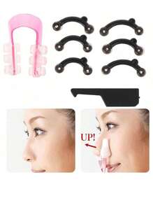 Dispositivo para moldear la nariz, 1/3 juegos: pinza nasal invisible e indolora - Corrector de entrenamiento facial