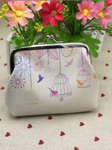 Fashion Women Ladies Wallets Cute Owl Elephant Pattern Purse Card Bags Wallet Purse Wallet Mini Wallet Coin Wallet