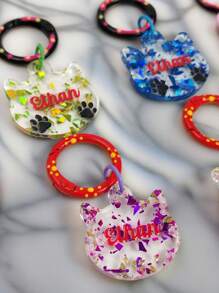 Design Customized Pet Tags That You Like, Personalized, Custom Dog Tags, Resin Dog Tags, Pet ID Tags, Cat Tags, Handmade, Flashing Tags, Phone Customization To Prevent Loss Ornamental Stylish,Fashion,Colorful,Vintage,Cute,Contracted,Cuties Custom,Unique,Customized,Personalized Pet For Anniversaries,For Birthdays