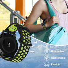 20mm 22mm Silicone Band For SmartWatch Galaxy Watch 7 FE /6/5/4 40mm 44mm, Watch 5Pro 45mm, Watch 6/4 Classic 42mm 46mm 47mm 43mm Galaxy Watch Replaceable Bracelet - Multicolor - View 5