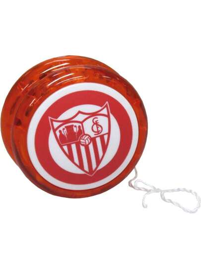 Sevilla FC Jo-Jo mit Licht Sevilla, integrierte LED-Leuchten und stabiler und flüssiger Dreh - Jo-Jo mit Licht Sevilla, klassisches und zeitloses Spielzeug ⚫ KOSTENLOSER Versand ✅ 24/48 Stunden Lieferung nach Spanien (Halbinsel)