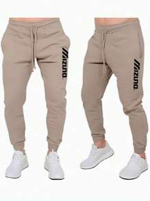 HIGH QUALITY SWEATSHIRT WITH MIZZU PRINT WRITTEN ON IT - Beige - View 1