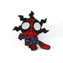 Disney 1/6 szt. Zestaw broszek z postaciami z kreskówek Spersonalizowany do góry nogami Spider-Man Emalia Pin Plecak Odzież Biżuteria Metalowa odznaka Akcesoria Prezenty dla przyjaciół