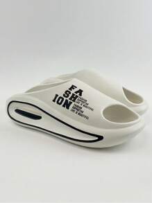 Women's Summer Outdoor Casual Coconut Slippers, Breathable Flip Flops, Lightweight Soft EVA Cloud Wave Sports Sandals, Beach Slippers